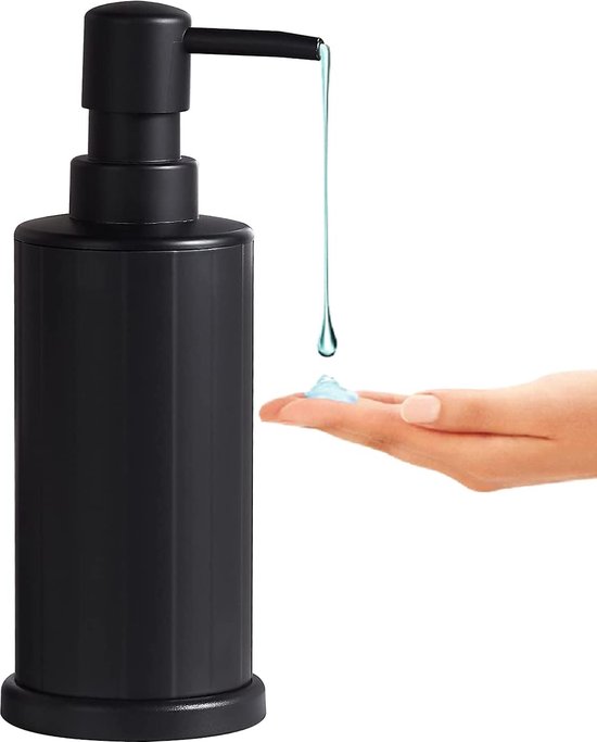 Distributeur de savon Zwart BVL, flacon pompe facile à distribuer de 240  ml,... | bol