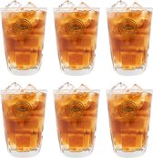 Lipton Ice Tea Glas - stapelbaar - 370 ml - 6 Stuks