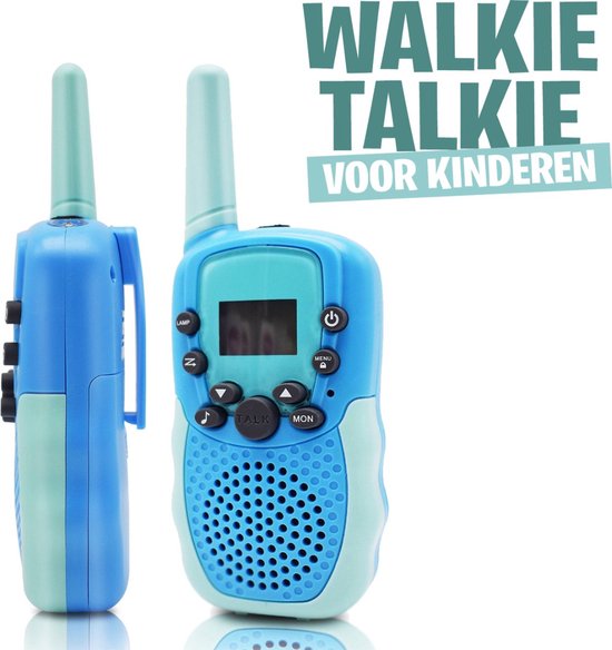 Talkie-walkie pour Enfants et Adultes - 3km - Talkie-walkie