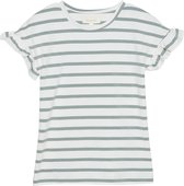 Creamie Meisjes Shortsleeve Tshirt Stripes Lily Pad - 152