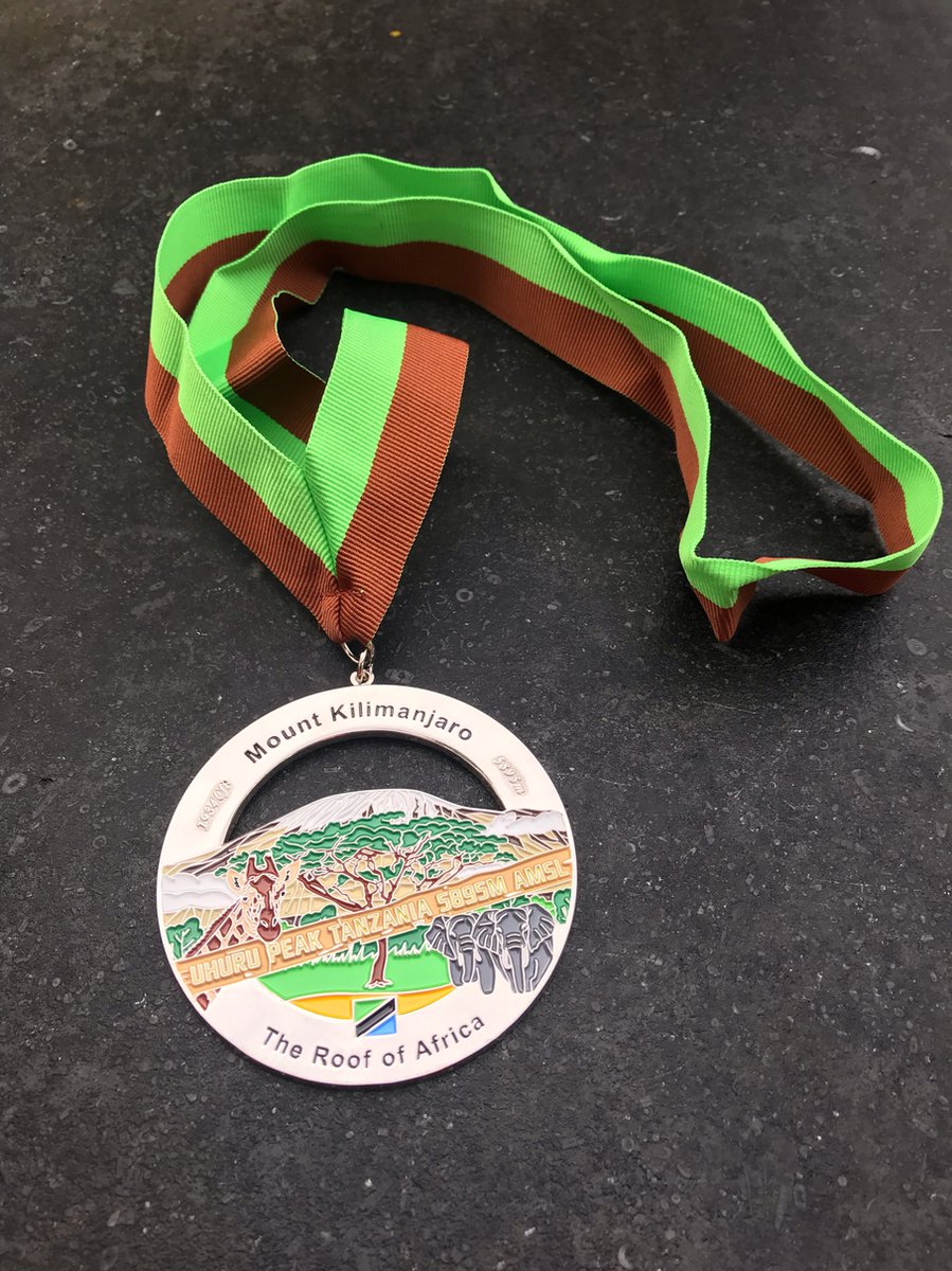 Médaille du mont Kilimandjaro - France