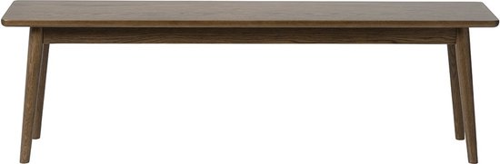 Banc de salle à manger en bois Boas chêne fumé - 150 cm