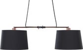 FUCINO - Hanglamp - Zwart - Polyester