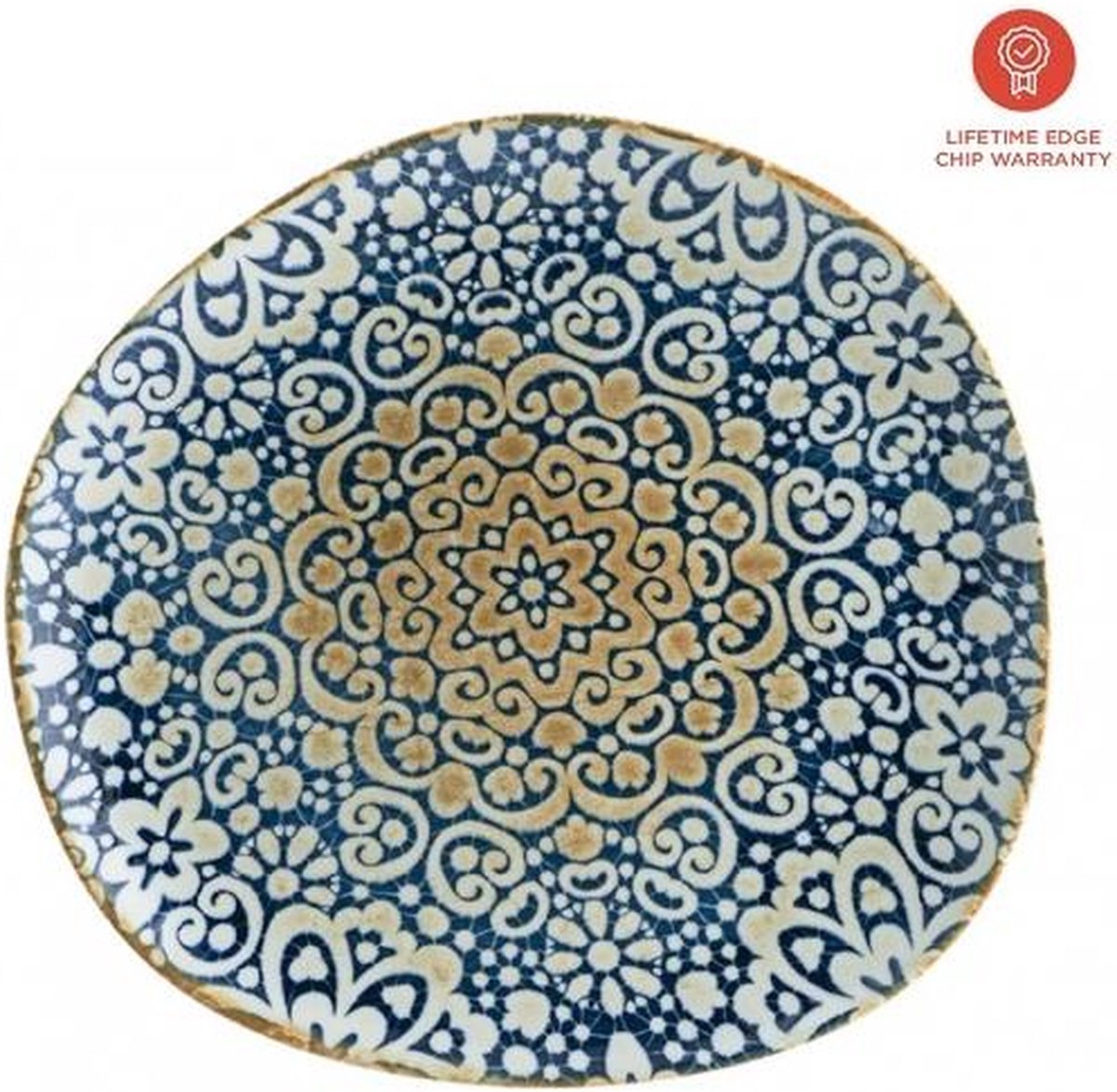 Bonna Dessertbord Alhambra 15x18 cm. Per stuk