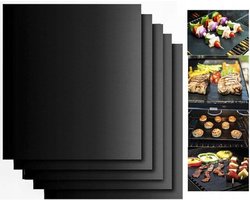 Teflon Mat - 5 Stuks - Oven Bak Mat - Grill Mat - Beschermende Mat - BBQ Mat - Rheme