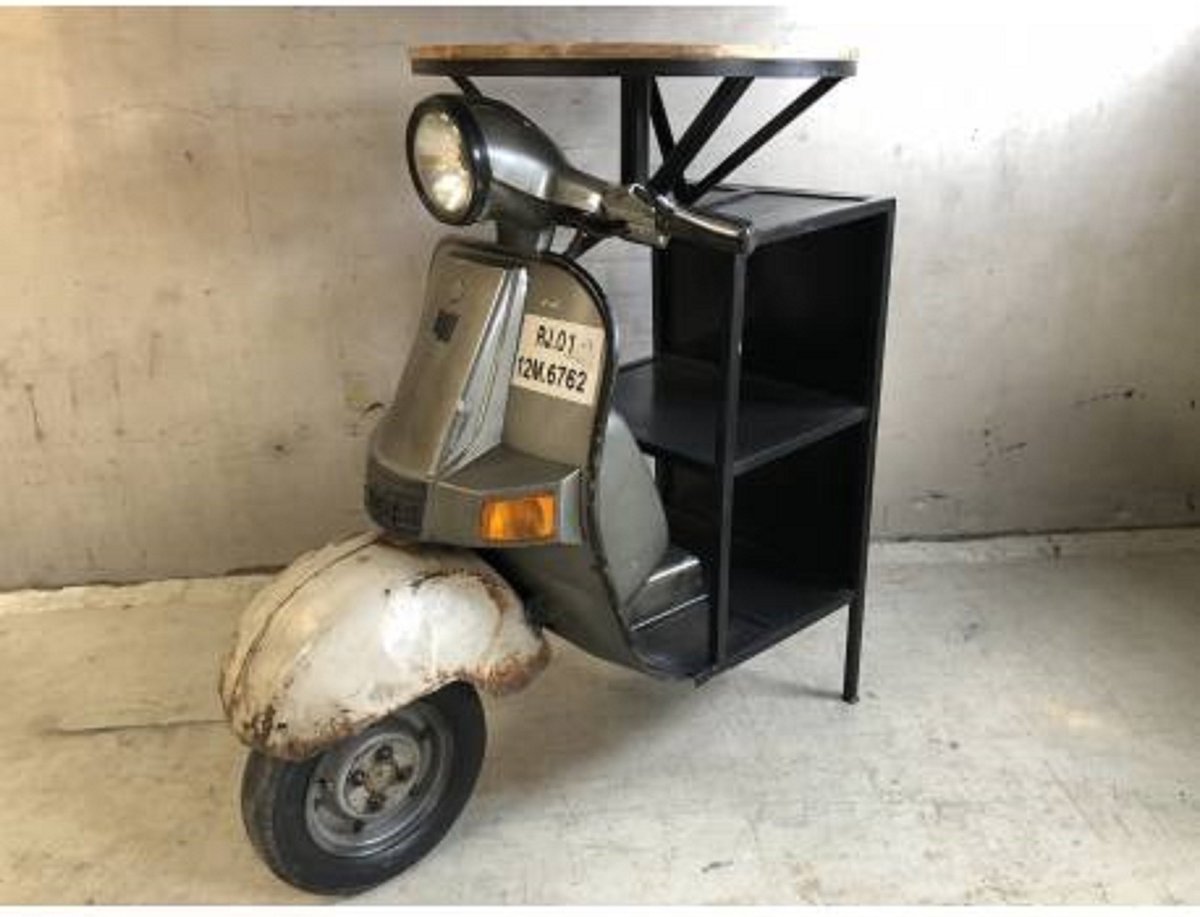 Scooter bartafel rond