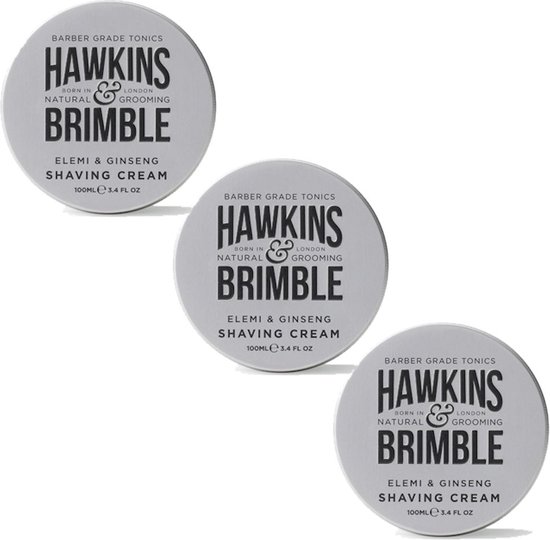 Foto: Hawkins brimble shaving cream 3 pak