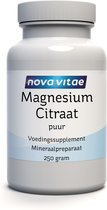 Nova Vitae - Magnesium Citraat - Puur - Poeder - 250 gram