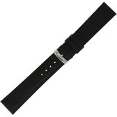 Morellato PMX019IBIZA PF horlogebandje - Leer - Zwart - 14 mm