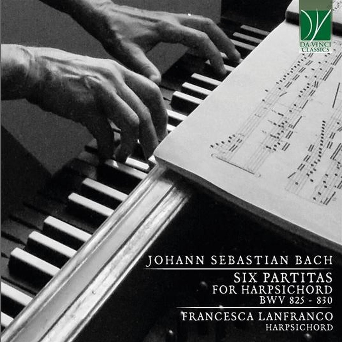 Francesca Lanfranco - J.S. Bach: Six Partitas For Harpsichord Bwv 825-830 (CD)