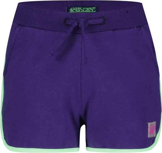 Short 4PRESIDENT pour Filles - Deep Glycine - Taille 152