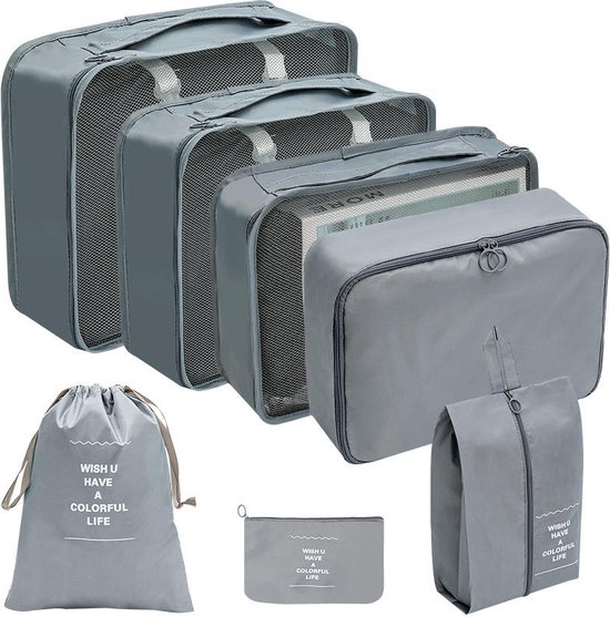 VAIVE' emballage - Ensemble organisateur de valise - Rangement