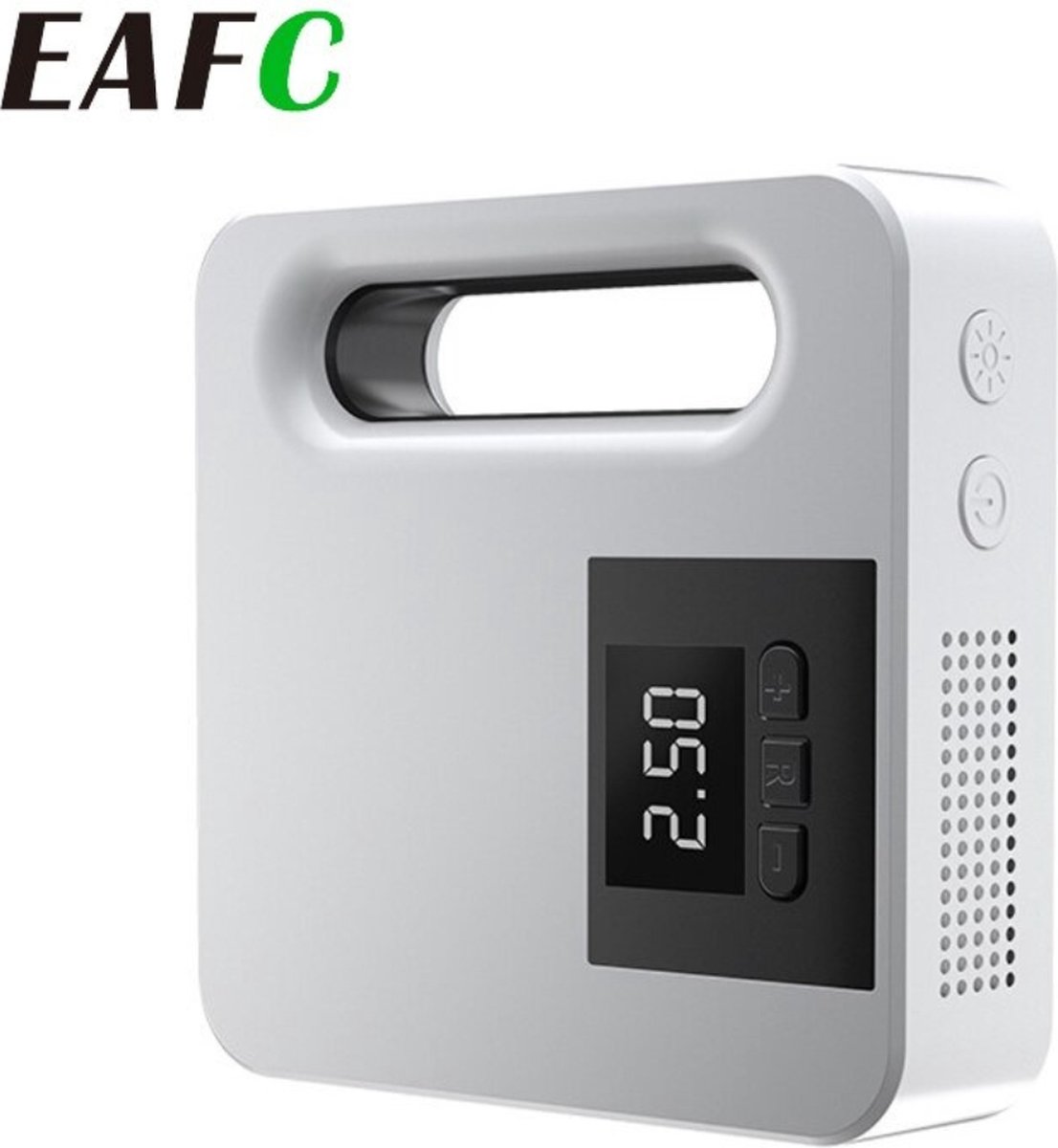 EAFC® Autobanden Pomp - Elektrische Pomp - Luchtpomp - Elektrische Fietspomp - Compressor - Luchtcompressor - Draagbaar - Wit - 12V - 120W