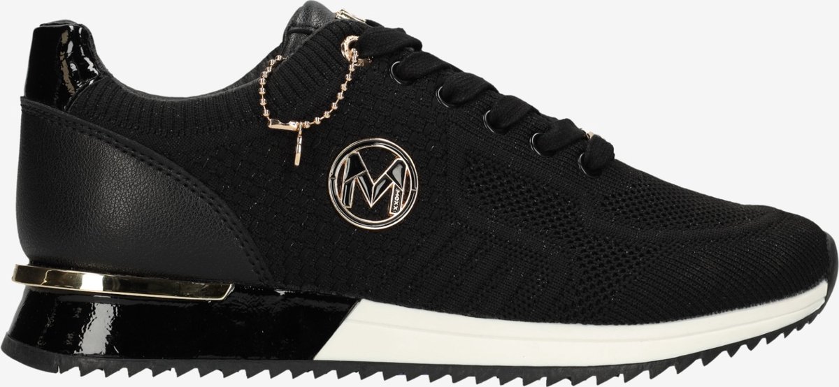 Mexx Sneaker Gitte Glitter Dames Zwart Maat 39