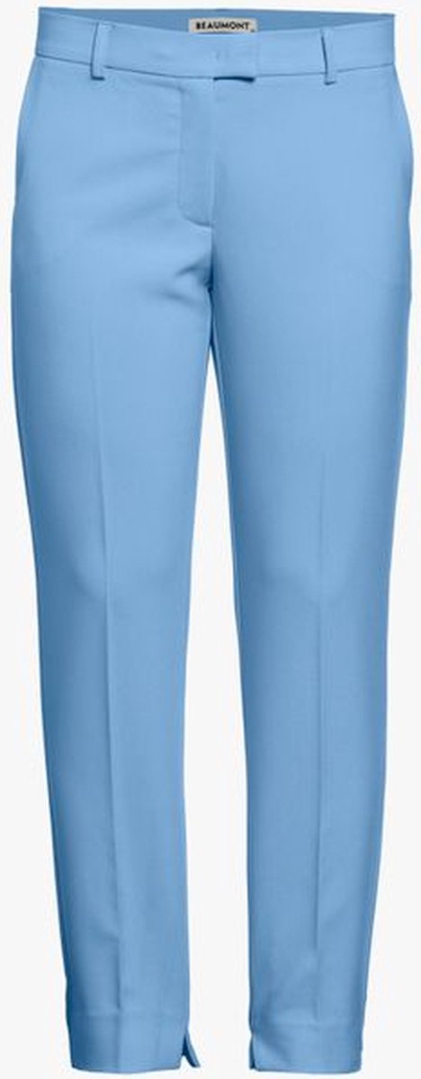 Beaumont Pants Chino Twill Corn Blue - Chino Voor Dames - Licht Blauw - 38