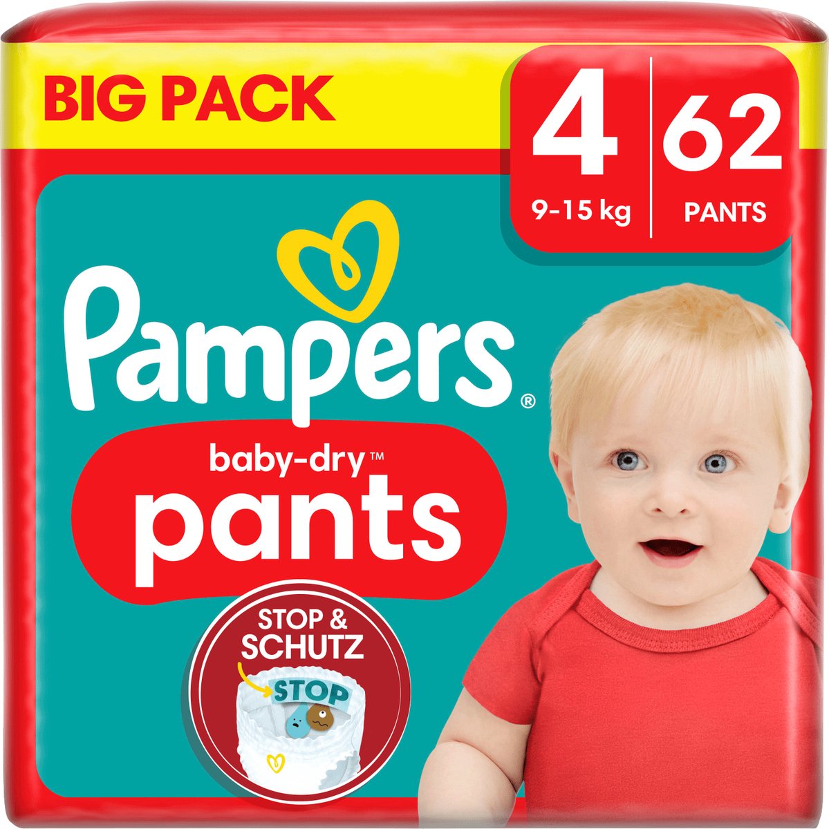 Pampers Night Pants Couches-Culottes Pour La Nuit Taille 4 - 156 Couches- Culottes 