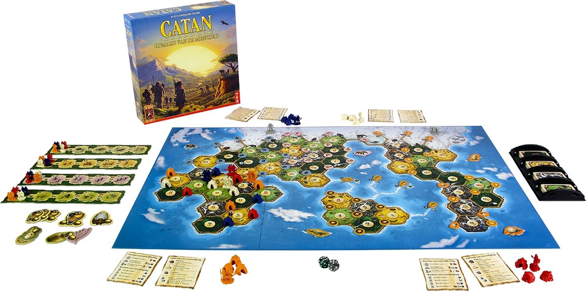 999 Games - Catan: Opmars van de mensheid - Bordspel — afbeelding 10