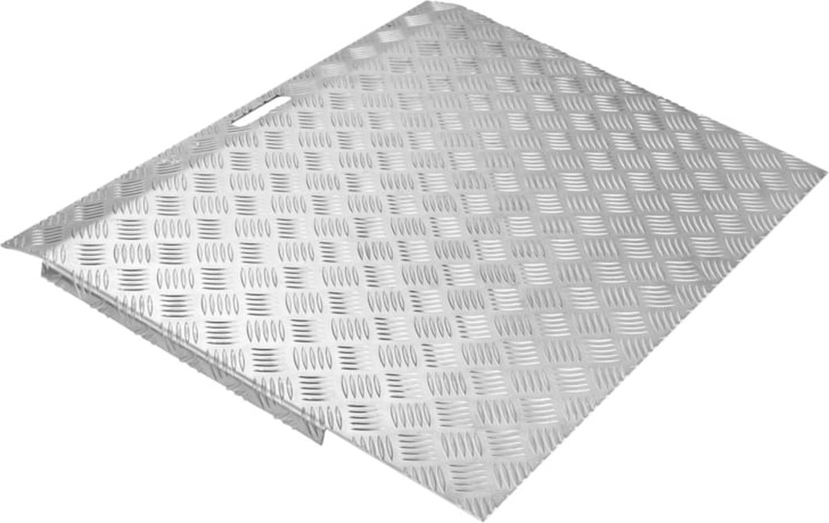 Goedkoopste Drempelhulp 5 - 15 cm - Aluminium - Oprijplaat Drempelhelling Drempelplaat