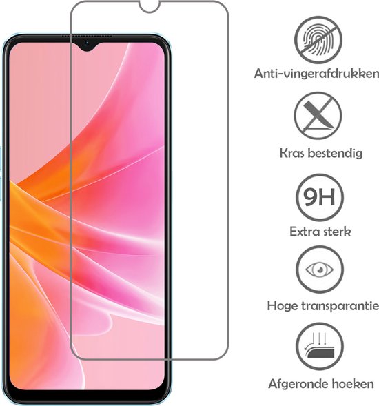 OPPO A57 Case Book Case Cover Wallet Cover With 2x Screen Protector - OPPO A57 Case Bookcase Cover - Rouge