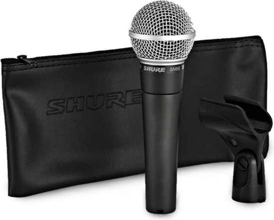 Microphone vocal dynamique Shure SM58 LCE - sans interrupteur marche/arrêt  | bol