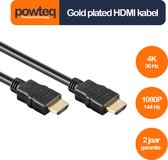 Powteq 5 meter HDMI kabel - HDMI 1.4 - Standaard HDMI kabel