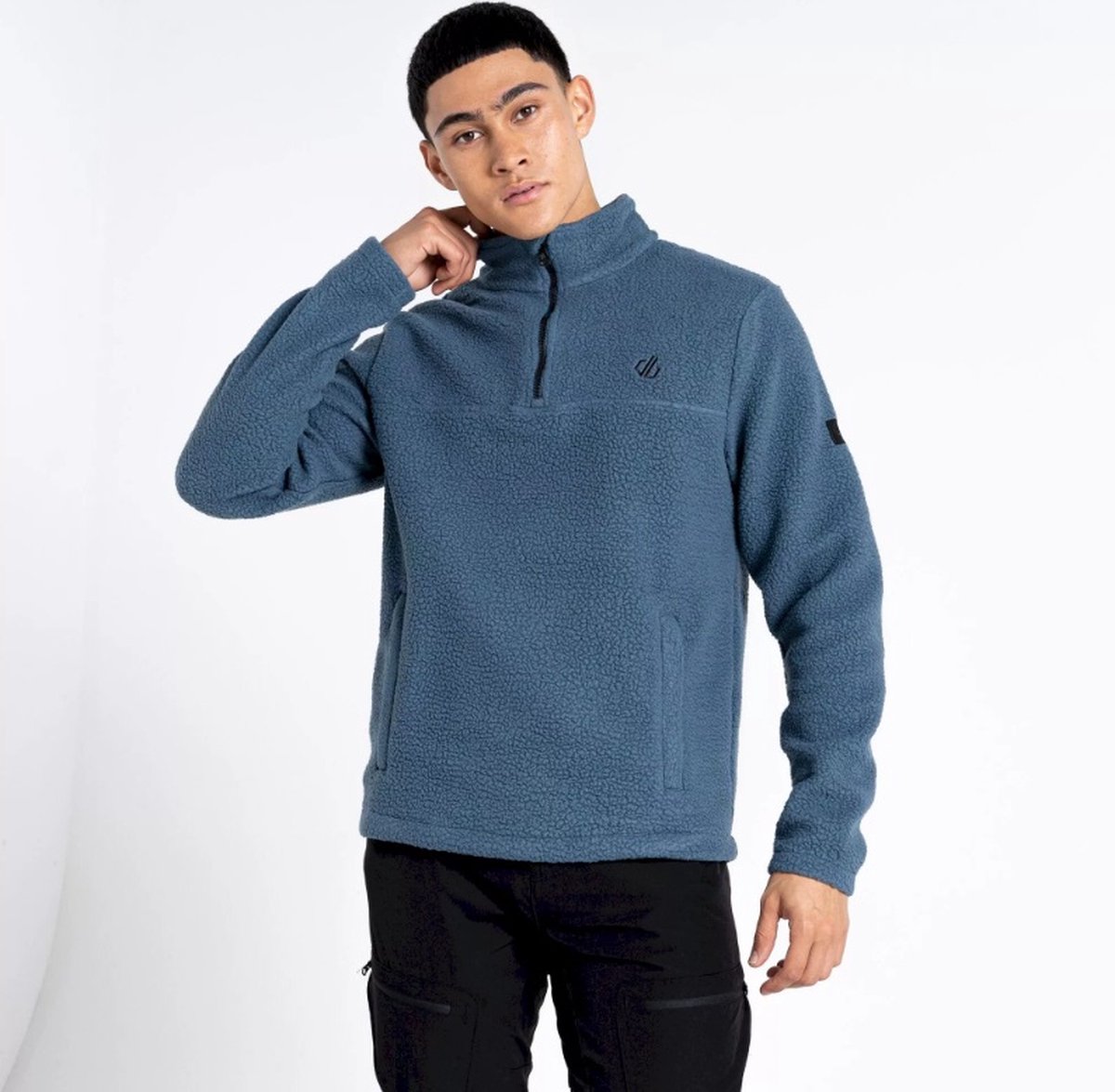 Dare2B Heren On Watch Fleece Trui Orion Grijs