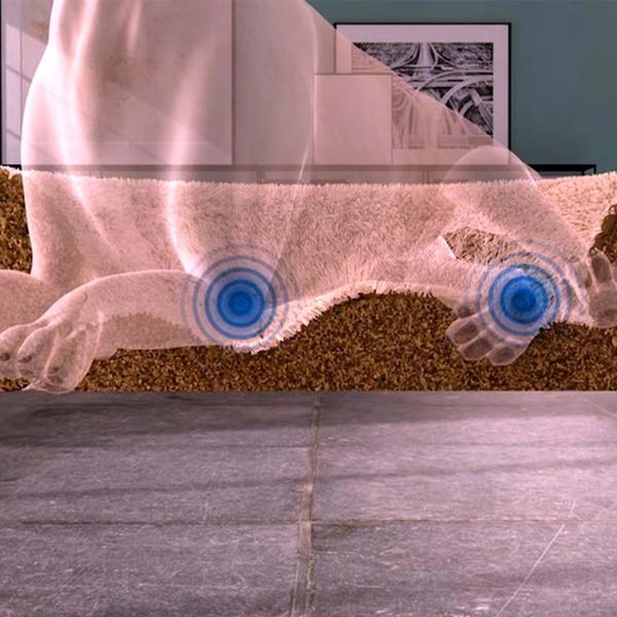 Hondenbed pluizig, kattenbed, donutkussen, wasbaar, bekleding in het