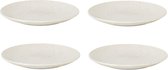 Broste Copenhagen Nordic Vanilla servies set van 4 grote dinerborden Ø 31 cm - big dinner plate