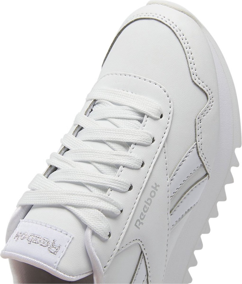 Reebok platform cheap sneakers white
