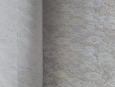 5 meter kant stof wit gaas dunne net stoffen kanten stofje kantstof voor naaien knutselen 3d art decoratie decoratiestof