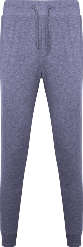 Pantalon de jogging Heather Denim coupe droite avec revers autour de la cheville modèle Iria marque Roly taille 3XL