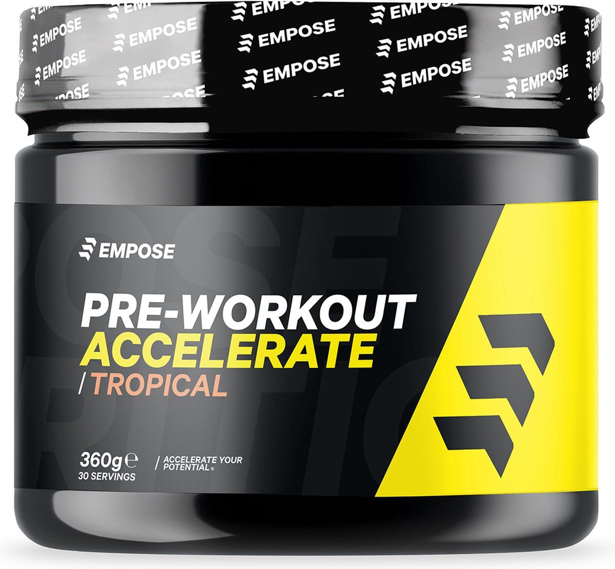 Empose Nutrition Pre-Workout - 280mg Caffeine - 360 gr - Tropical