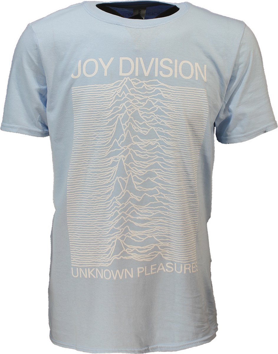 Joy Division Unknown Pleasures Blue T-Shirt - Officiële Merchandise - XL