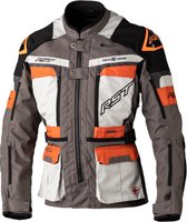RST Adventure-Xtreme Race Dept Ce Mens Textile Jacket Dark Grey Grey Orange 40 - Maat - Jas