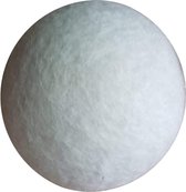 Wollen drogerballen, uit Nepal, natuurlijke handgemaakte wasverzachter die rimpels vermindert, herbruikbaar pakket van 6 [X-Large]