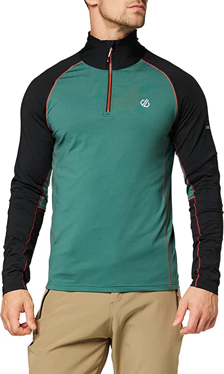 Dare2B Heren Interfused II Pully FernGrn/Blck Groen
