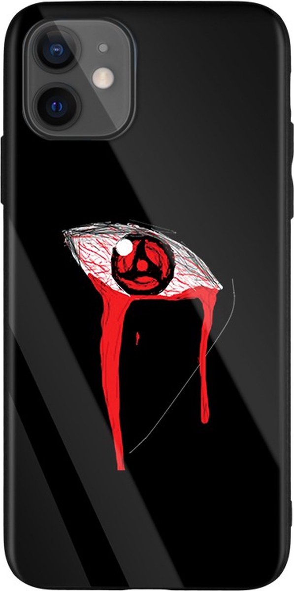 Anime merchandise - anime hoesje / phone case - Naruto Itachi sharingan Iphone 12 Mini
