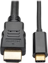 Tripp Lite U444-016-H tussenstuk voor kabels USB C 3.1 HDMI Zwart