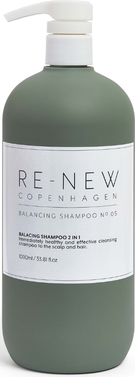 Re-New Copenhagen Balancing Shampoo N° 05 1000ml - Anti-roos vrouwen - Voor