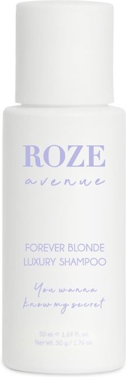 Goedkoopste Roze Avenue Forever Blonde Luxury Shampoo 50ml - Zilvershampoo vrouwen - Voor