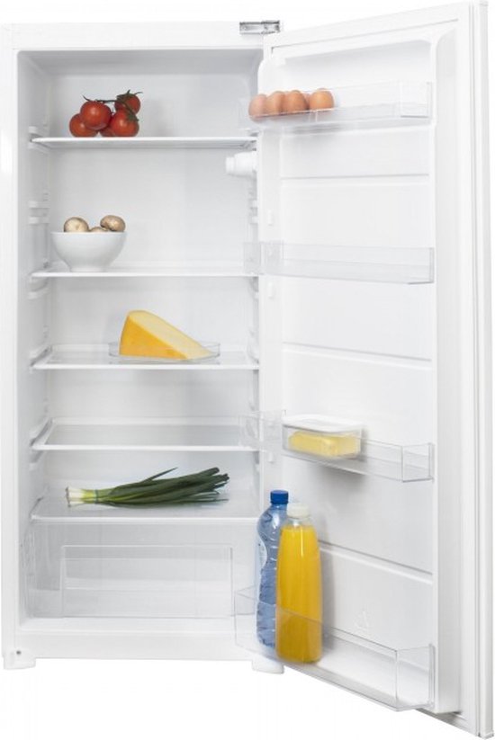 Inbouw koelkast: Inventum IKK1221S - Inbouw koeler - 122 cm hoog - 200 liter -Wit, van het merk Inventum