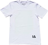 IA Interactief Glow T-Shirt voor Kinderen - Super Groene Gloed - Wit - Maat 116
