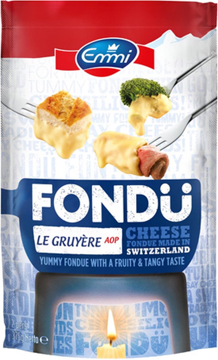 Emmi - Kaas Fondue Gruyère - 375g