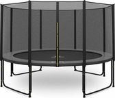 Magic Jump Grey Trampoline 427 cm met veiligheidsnet