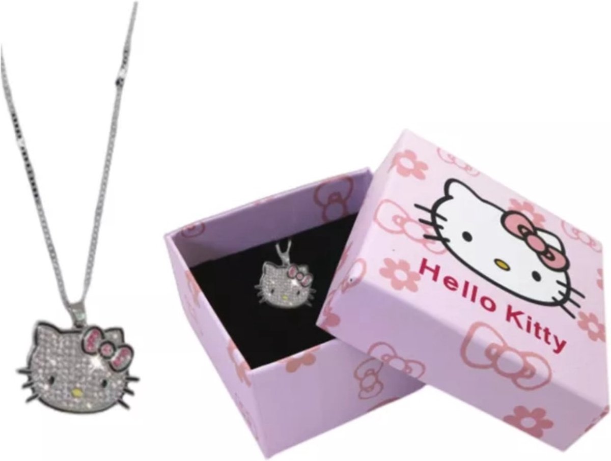 Hello Kitty / Collier / Bijoux / Cadeau fille / Cadeau d'anniversaire /  Helo Kitty /