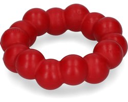 Kong Ring - Rood - Honden Speelgoed - 11 x 3 cm - Medium/Large