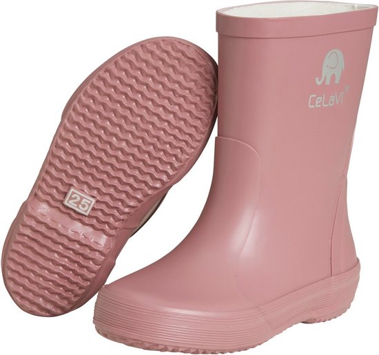 Celavi - Bottes de pluie Basic pour enfants - Solid - Burlwood - taille 23EU