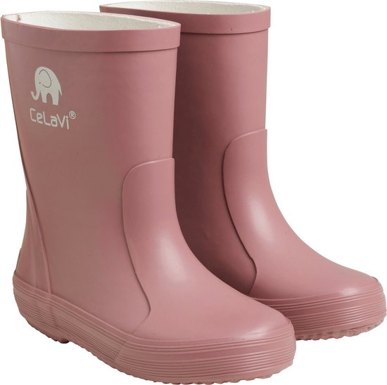 Celavi - Basic regenlaarzen voor kinderen - Solid - Burlwood - maat 24EU