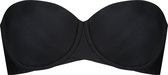 Hunkemöller Dames Lingerie Voorgevormde strapless beugel bh Jane - Zwart - maat E75