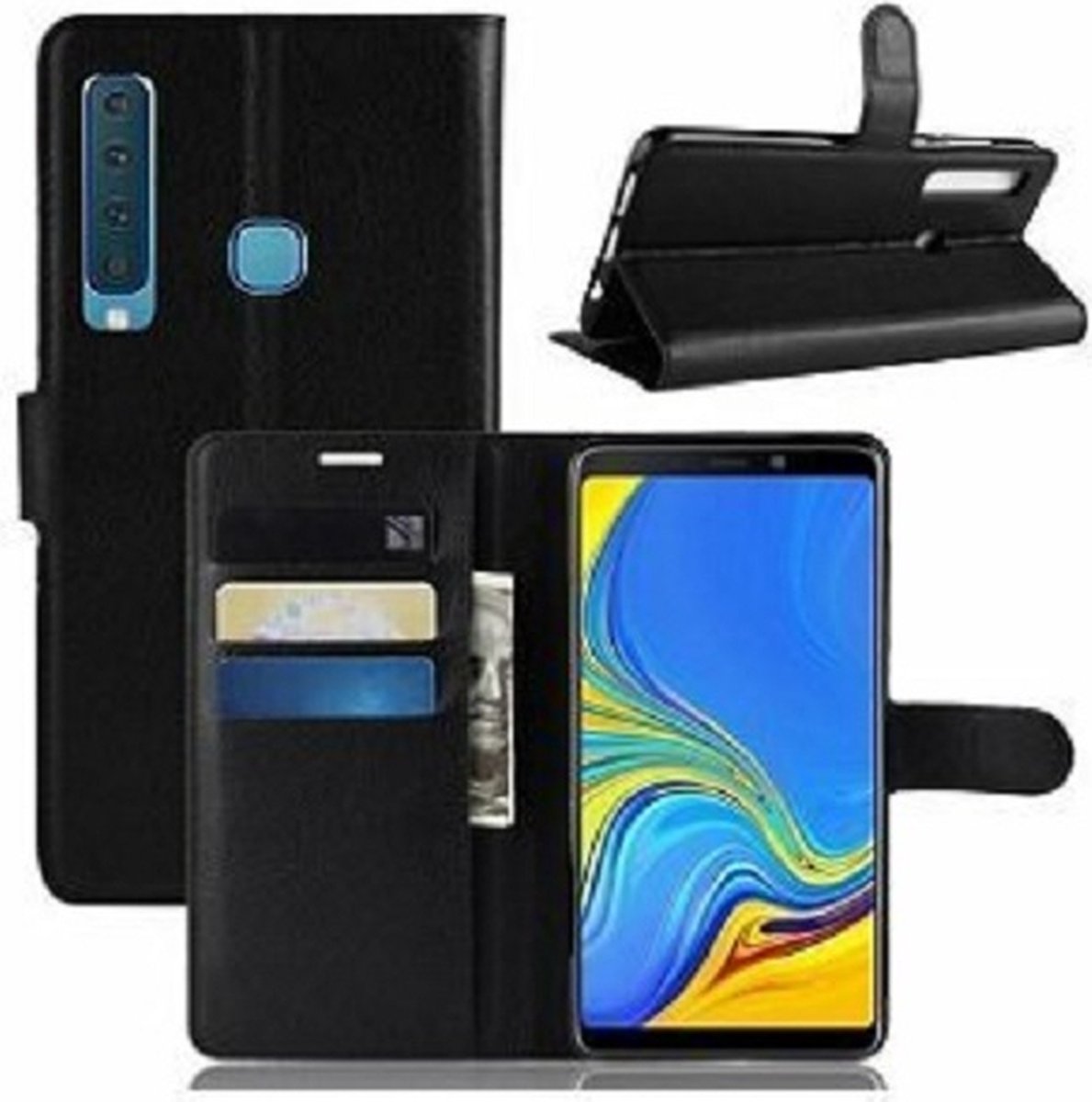 Samsung A9 Hoesje Zwart